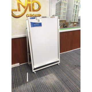Bảng Flipchart có chân xếp gọn POLYTAIWAN - Mặt bảng trắng trơn không ô ly