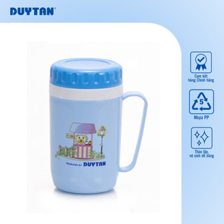 [Giao Màu Ngẫu Nhiên] Ca cách nhiệt 350ml DUY TÂN nhựa PP, nắp vặn kín, không rỉ nước