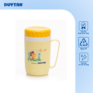 [Giao Màu Ngẫu Nhiên] Ca cách nhiệt 350ml DUY TÂN nhựa PP, nắp vặn kín, không rỉ nước