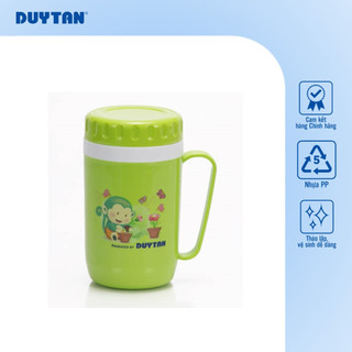[Giao Màu Ngẫu Nhiên] Ca cách nhiệt 350ml DUY TÂN nhựa PP, nắp vặn kín, không rỉ nước