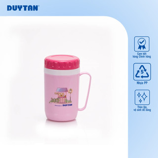 [Giao Màu Ngẫu Nhiên] Ca cách nhiệt 500ml DUY TÂN nhựa PP, nắp vặn kín, không rỉ nước