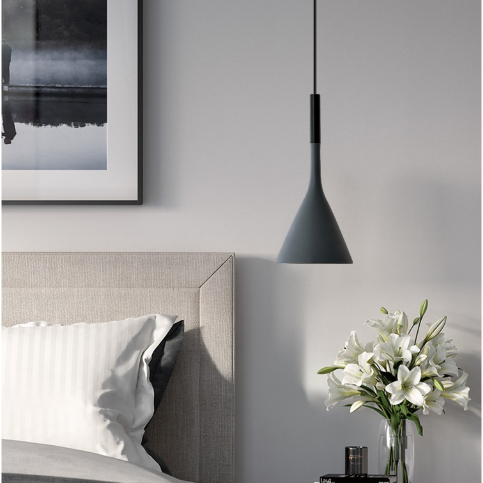 Ảnh Đèn treo trần trang trí phòng khách, thả phòng ngủ Supervilighting THALOAKE-D150mm 2