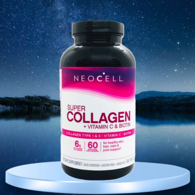 Neocell Super Collagen + Vitamin C & Biotin 360 viên của Mỹ | Shopee ...