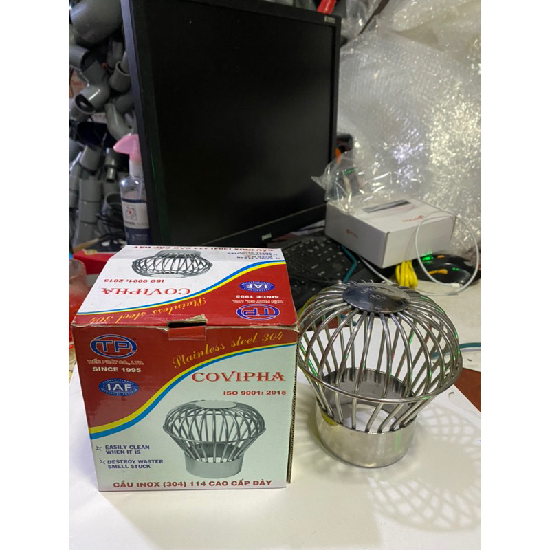 Quả Cầu Lược Rác Inox 304 TP – Covipha (60, 90, 114mm) | Shopee Việt Nam