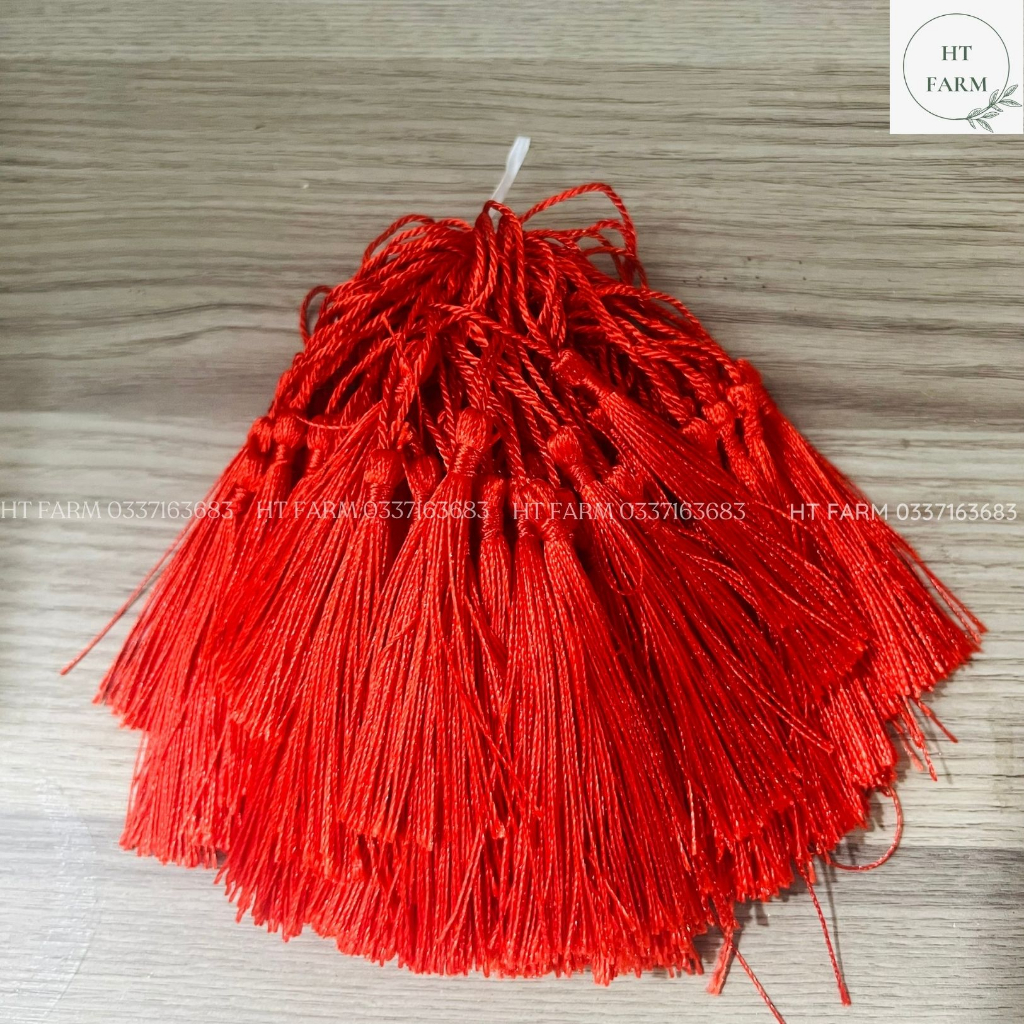 Dây tua rua mini trang trí - phụ kiện trang trí điện thoại, xe hơi, móc ...