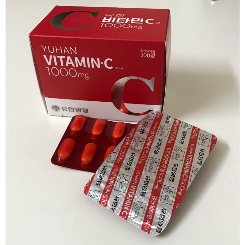 Vitamin C VITAMIN C KOREA Yuhan Shopee Việt Nam