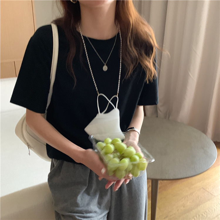 Áo phông nữ trơn tay ngắn JULY, áo thun trơn cotton nữ chất đẹp mềm phom Basic thời trang