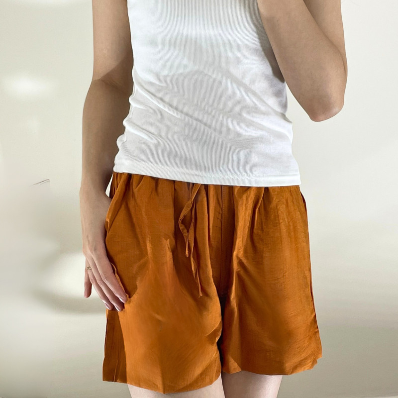 Quần Đùi Mặc Nhà, Quần đùi Lưng Thun Chất vải Đũi Mềm Nhẹ