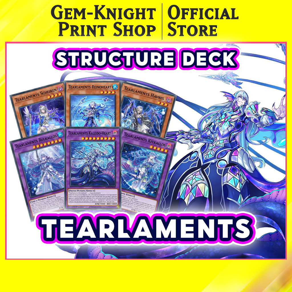 Bi In] B bi Yugioh - Tearlaments - Structure Deck | Shopee Vit Nam