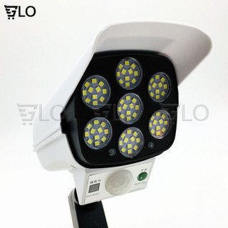 Ảnh 5 – Đèn Cảm Biến Chuyển Động Năng Lượng Mặt Trời Hình Camera 77 Đèn LED, Chống Nước Tuyệt Đối CL-877B 180W