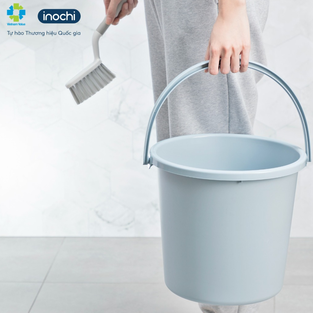 Xô nhựa có nắp cao cấp Notoro 11L 14L Inochi  tiêu chuẩn Nhật Bản, tiện lợi, an toàn, bền bỉ