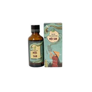 Tinh dầu tràm nguyên chất ngâm củ nén 50ml- Sản phẩm OCOP HTX dược liệu Trường Sơn Quảng Trị