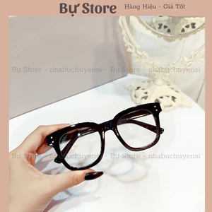 MẮT KÍNH GIẢ CẬN SIÊU HOT BẢN TO UNISEX NAM NỮ Teen - Bự store - 2 chấm dọc