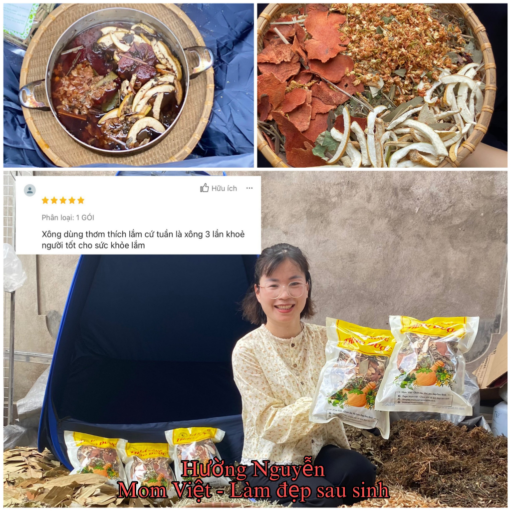 GÓI XÔNG SẢN PHỤ (GÓI LỚN 3 LẦN XÔNG TẮM)