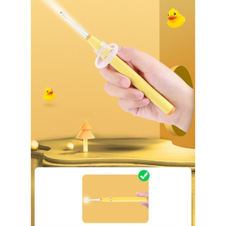 Bộ ráy tai và nhíp T1 có đèn led và 2 kính lúp dùng cho cả người lớn và trẻ em (hộp nhựa full box)