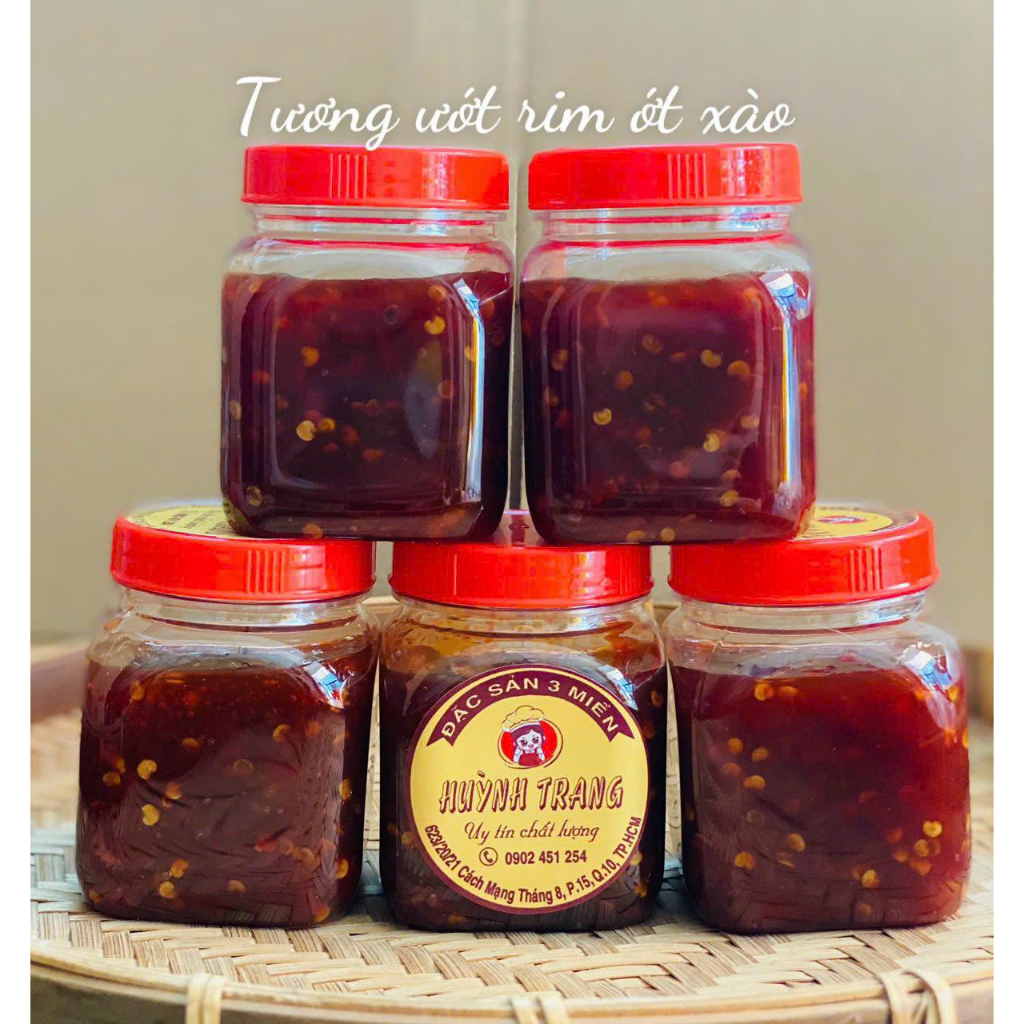 1 Hủ Tương Ớt Rim (Ớt Xào Hội An) Miền Trung Cay Thơm ~200gr | Shopee ...