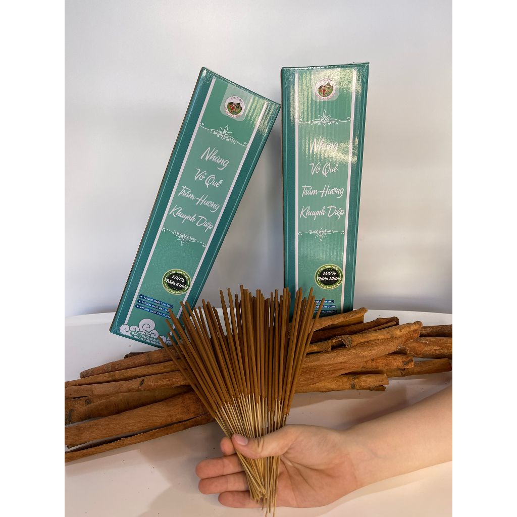 Ảnh Nhang Quế Cạo Vỏ Lâu Năm - Hương Quế Trà Bồng Quảng Ngãi 1kg 2