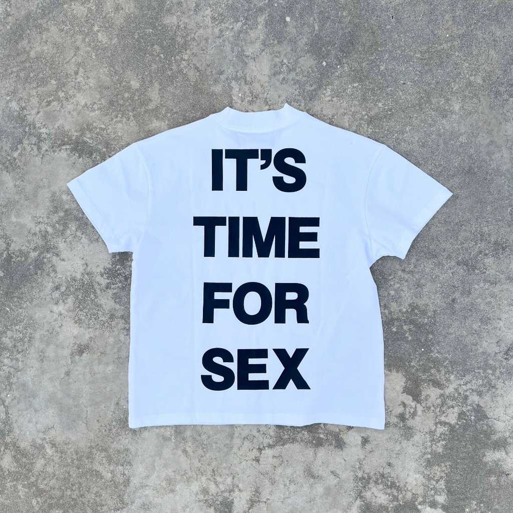 Its Time For Sex Boxy T Shirt Shopee Việt Nam 6524