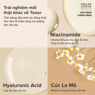 Toner nước hoa hồng dành cho da dầu Paula's Choice Skin Balancing 190ml mã 1350 (Tinh Tế Beauty)