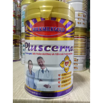 Sữa cho người tiểu đường Milkmilk Pluscerna lon 900g - Sữa dinh dưỡng cho người đái tháo đường - Tiểu đường