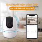 Camera IP Wifi Trong Nhà IMOU Ranger 2 I A32EP 3MP  I  A52P 5mp Xoay 360 Độ, Đàm Thoại Hai Chiều  - TRANGIATELECOM — ảnh 4