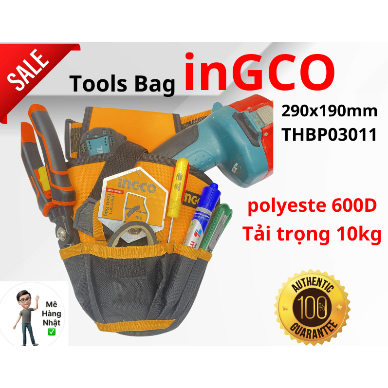 Túi đeo lưng đựng đồ nghề Ingco HTBP03011