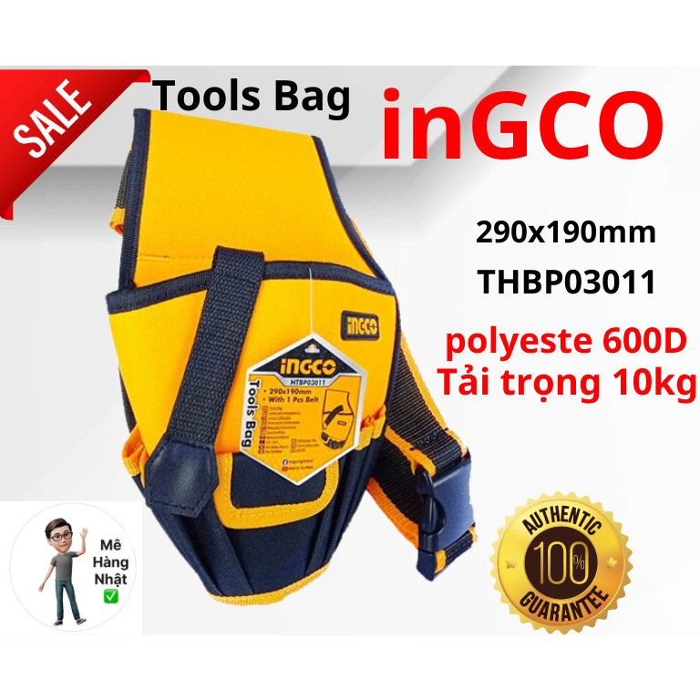 Túi đeo lưng đựng đồ nghề Ingco HTBP03011