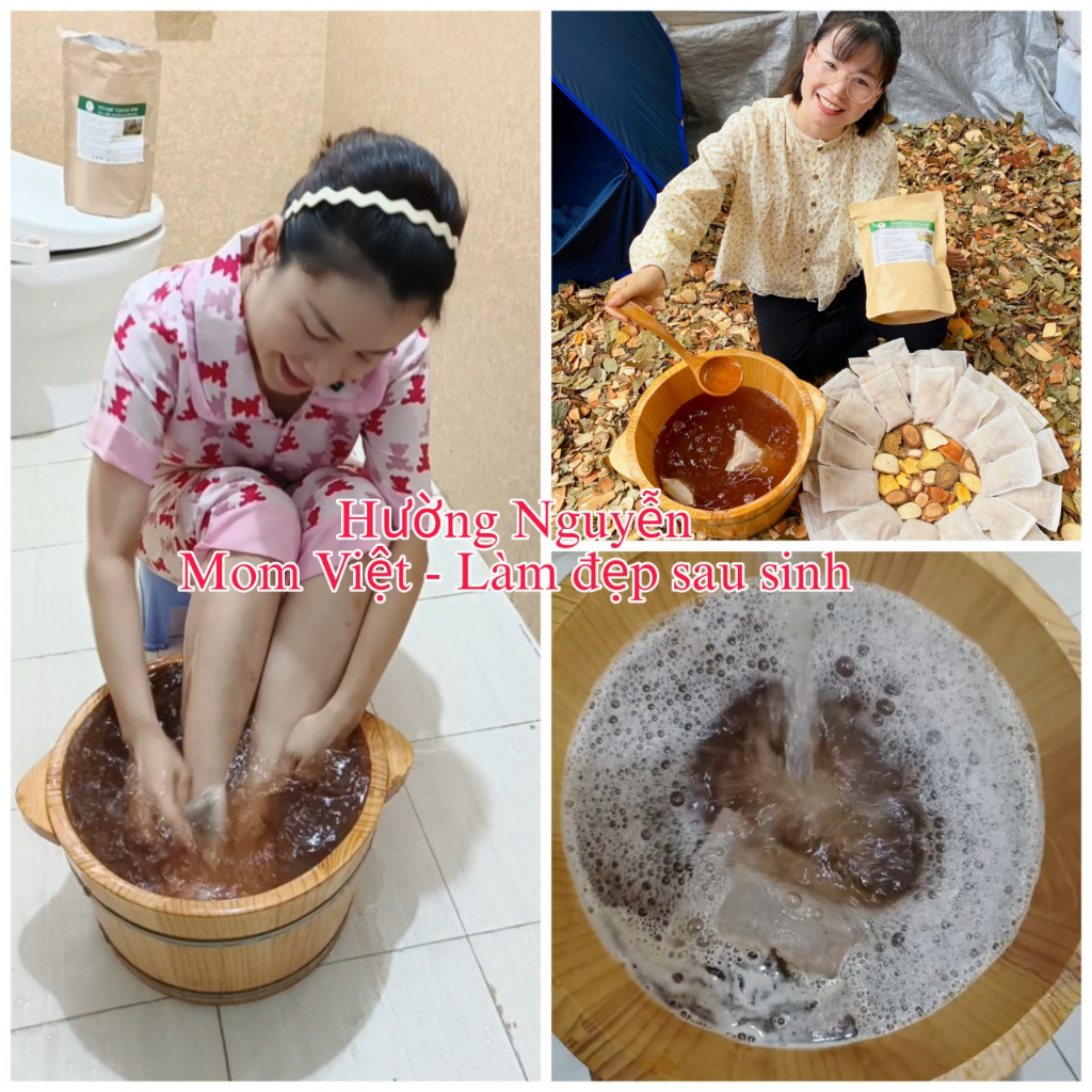 LÁ TẮM DAO ĐỎ SAU SINH (10 TÚI LỌC)/ SHOP MẸ BẮP MOM VIỆT