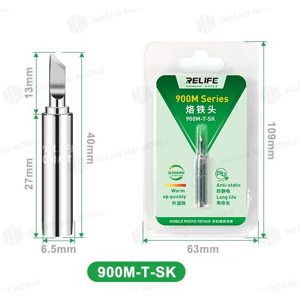 Mũi hàn RELIFE 900M-T 936