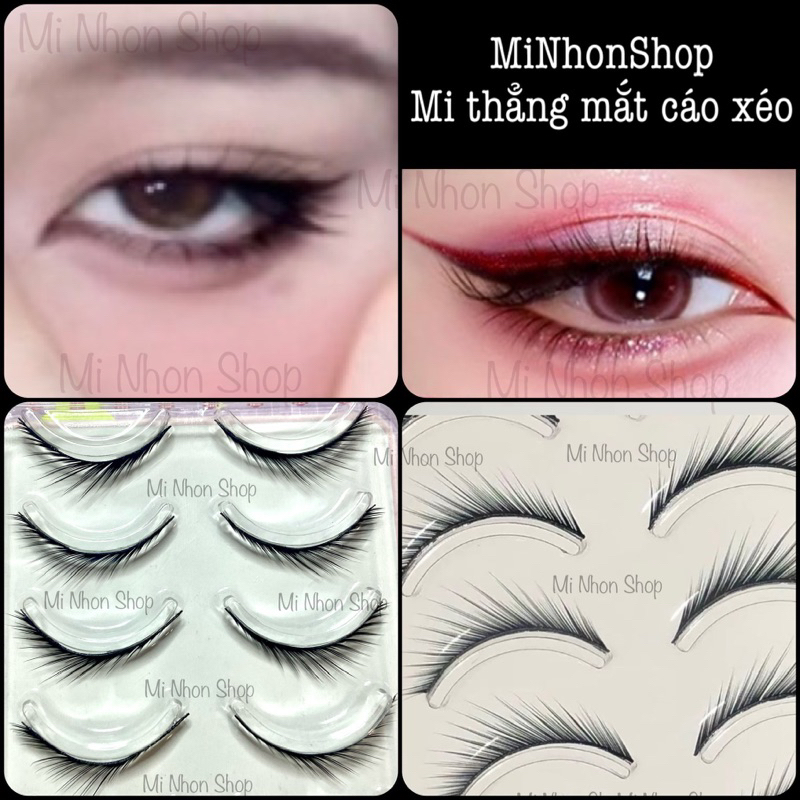 [MNS]{ 50 mẫu} Set 5 đôi lông mi giả kiểu Anime makeup búp bê siêu đẹp ...