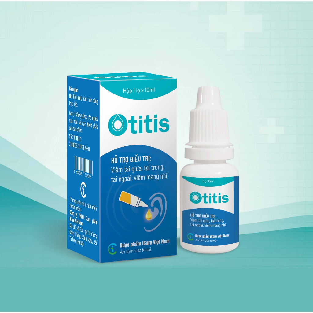 Viêm tai giữa Otitis thảo dược tự nhiên giúp hỗ trợ làm hết viêm tai ...