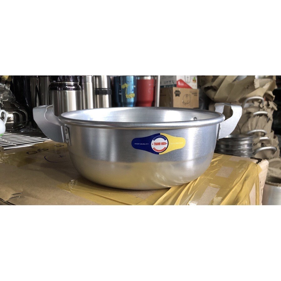 Xửng hấp Xôi nhôm Thanh Hiền -Kim Sang 50cm đến 66cm -không kèm vỉ - Nồi Hấp bánh bao