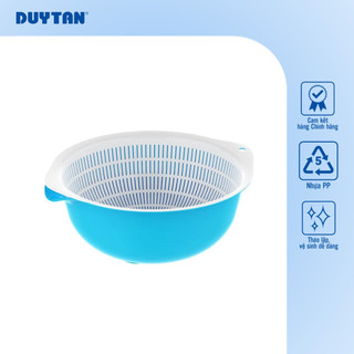 Bộ thau rổ 4T0 DUY TÂN nhựa PP, an toàn sức khỏe