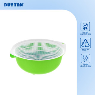 Bộ thau rổ 4T0 DUY TÂN nhựa PP, an toàn sức khỏe