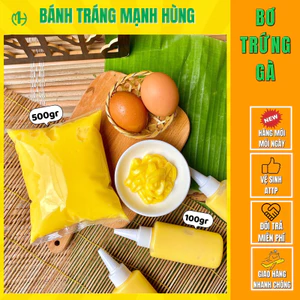 Bơ trứng gà thơm béo Mạnh Hùng