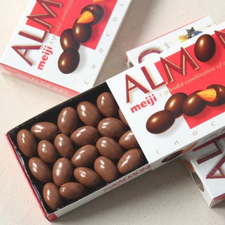 Socola bọc hạnh nhân Almond Meiji nội địa Nhật Bản