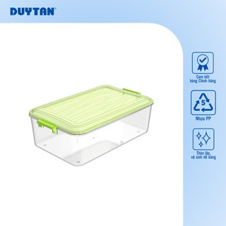 Hộp chữ nhật thấp bộ 3_TH01 DUY TÂN nhựa PP, hộp đựng thực phẩm bộ 3 kích cỡ