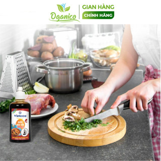 Gia vị nấu ăn nước màu dừa Vietcoco 250ml nêm nếm tấm ướp nấu món kho OGANICO