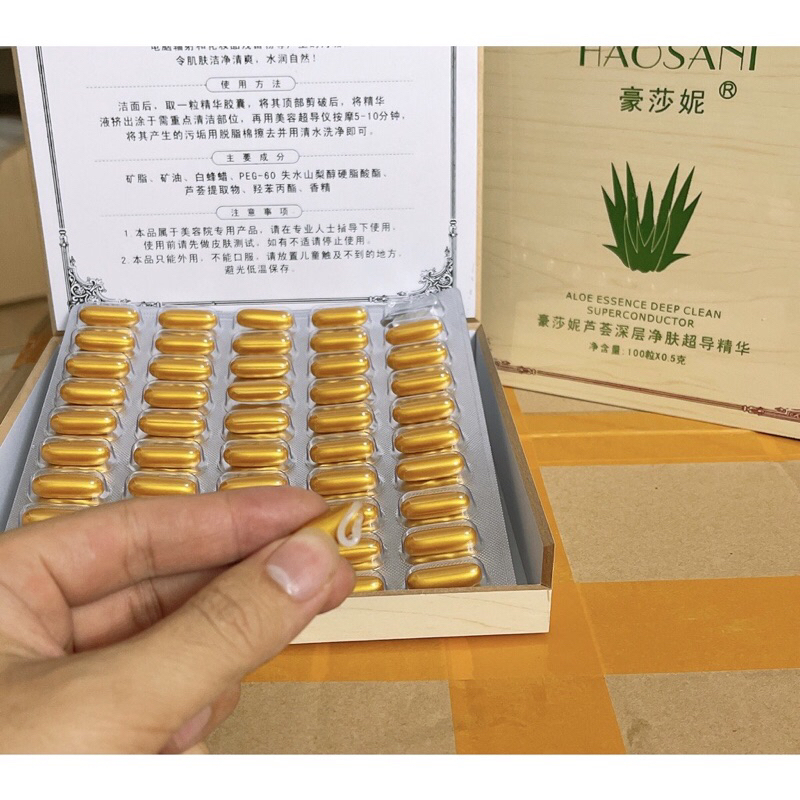 Tách lẻ 50 viên thải chì Haosani hàng chuẩn chính hãng