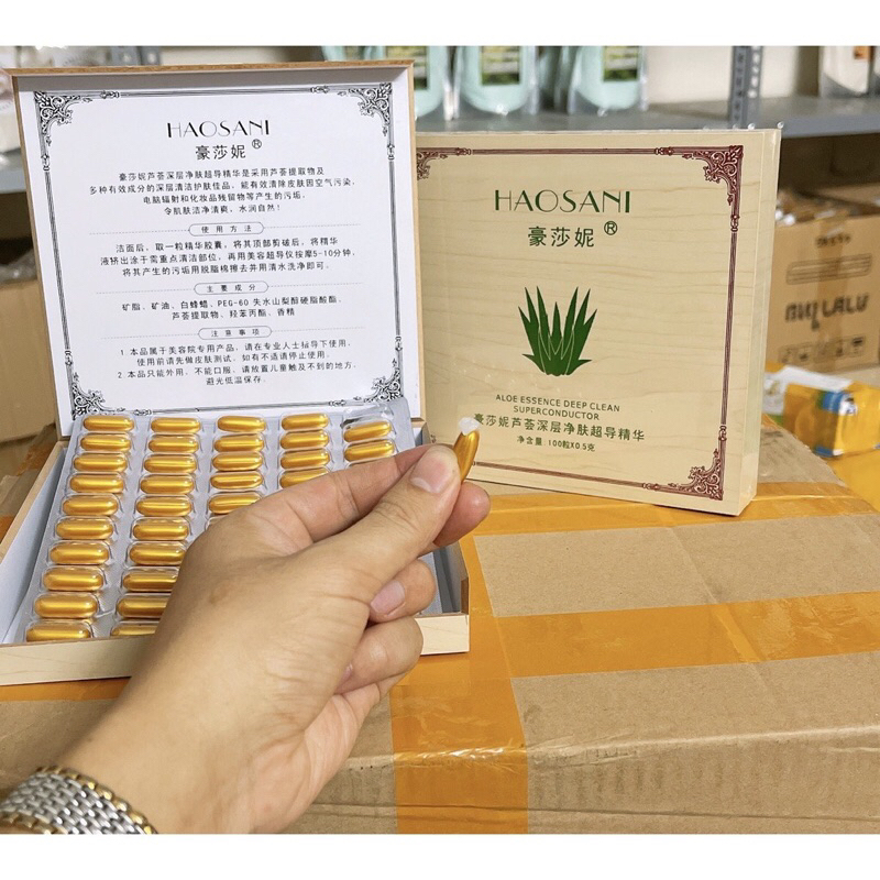 Tách lẻ 50 viên thải chì Haosani hàng chuẩn chính hãng