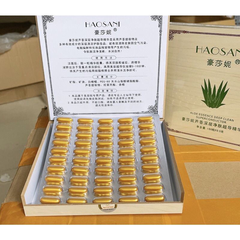 Tách lẻ 50 viên thải chì Haosani hàng chuẩn chính hãng