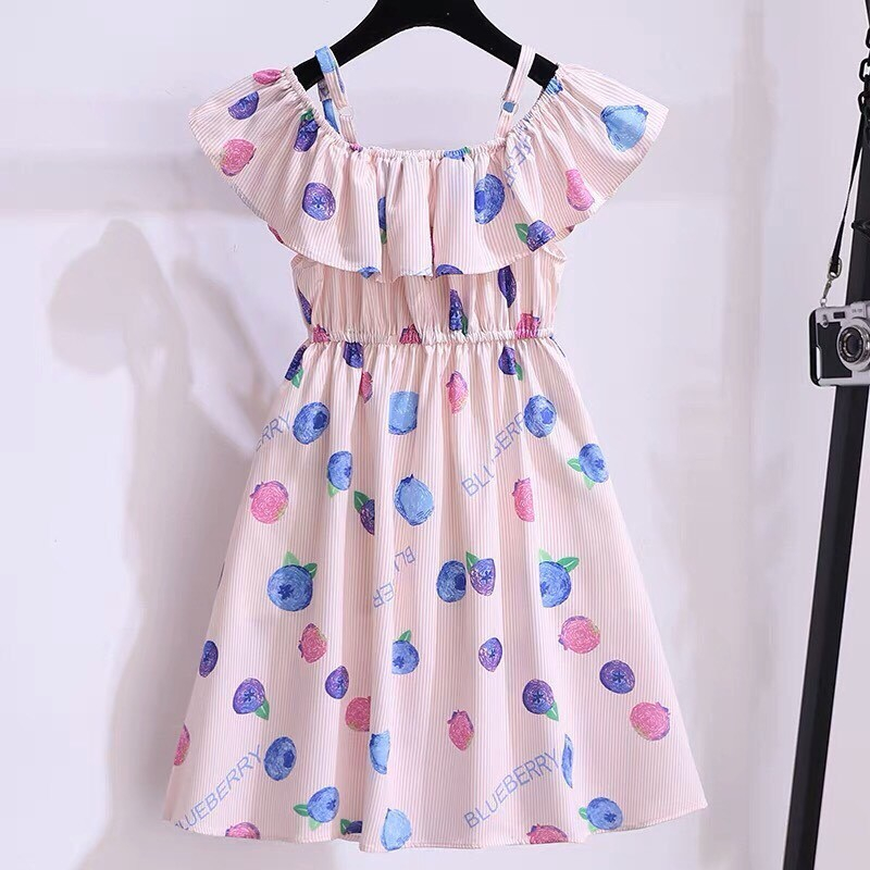 Váy 2 dây chấm bi thời trang trẻ em BEESHOP H24033