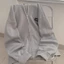 Áo Khoác DUMBLE Mũ 2 Lớp Form Rộng Khóa Kéo Unisex Màu Xám Nhạt