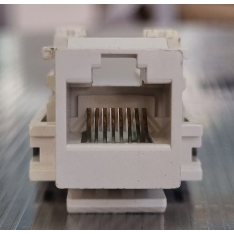 Jack âm RJ11, RJ45 Female - Nhân mạng âm tường RJ45 CAT 5E COMMSCOPE ...