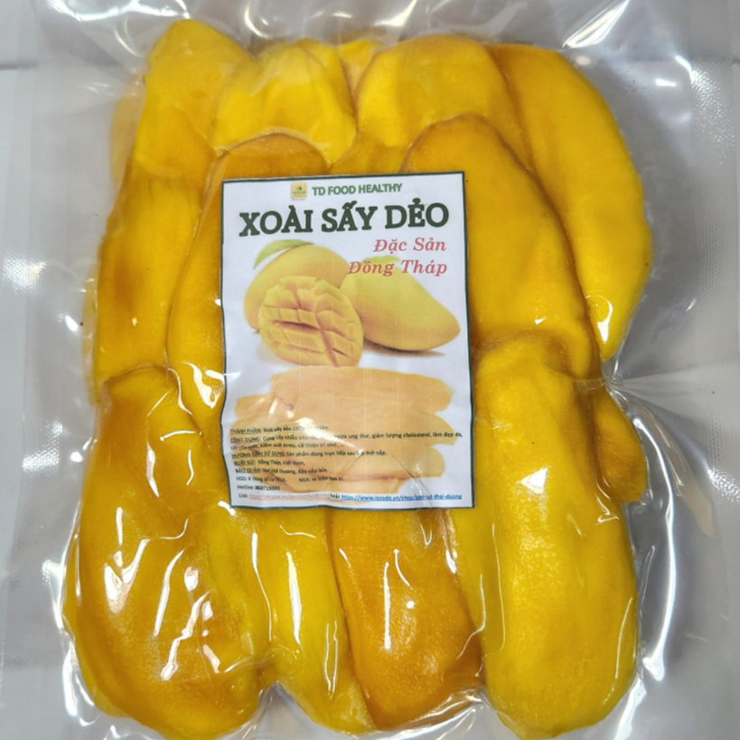 500GRAM XOÀI SẤY DẺO CÁT CHU THƯỢNG HẠNG ĐẶC SẢN ĐỒNG THÁP túi zip 500gram