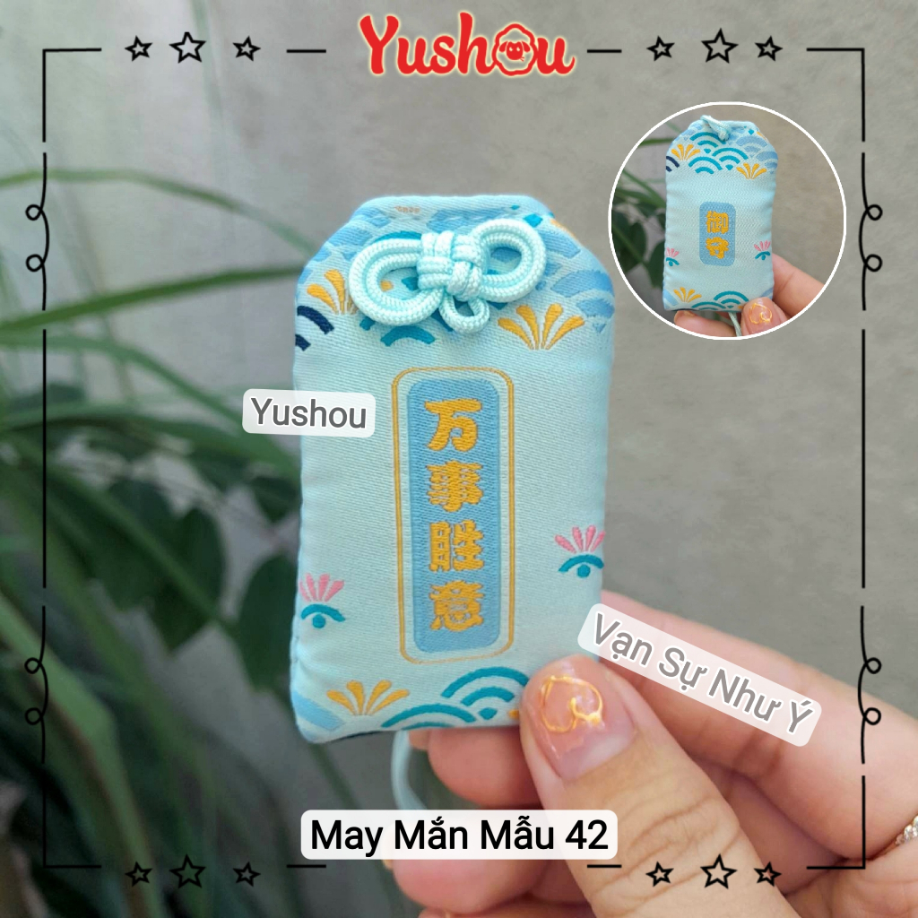 Túi Phước Yushou May Mắn Vạn Sự Như Ý - Kiểu Omamori Nhật, Có sẵn, Quà tặng ý nghĩa.