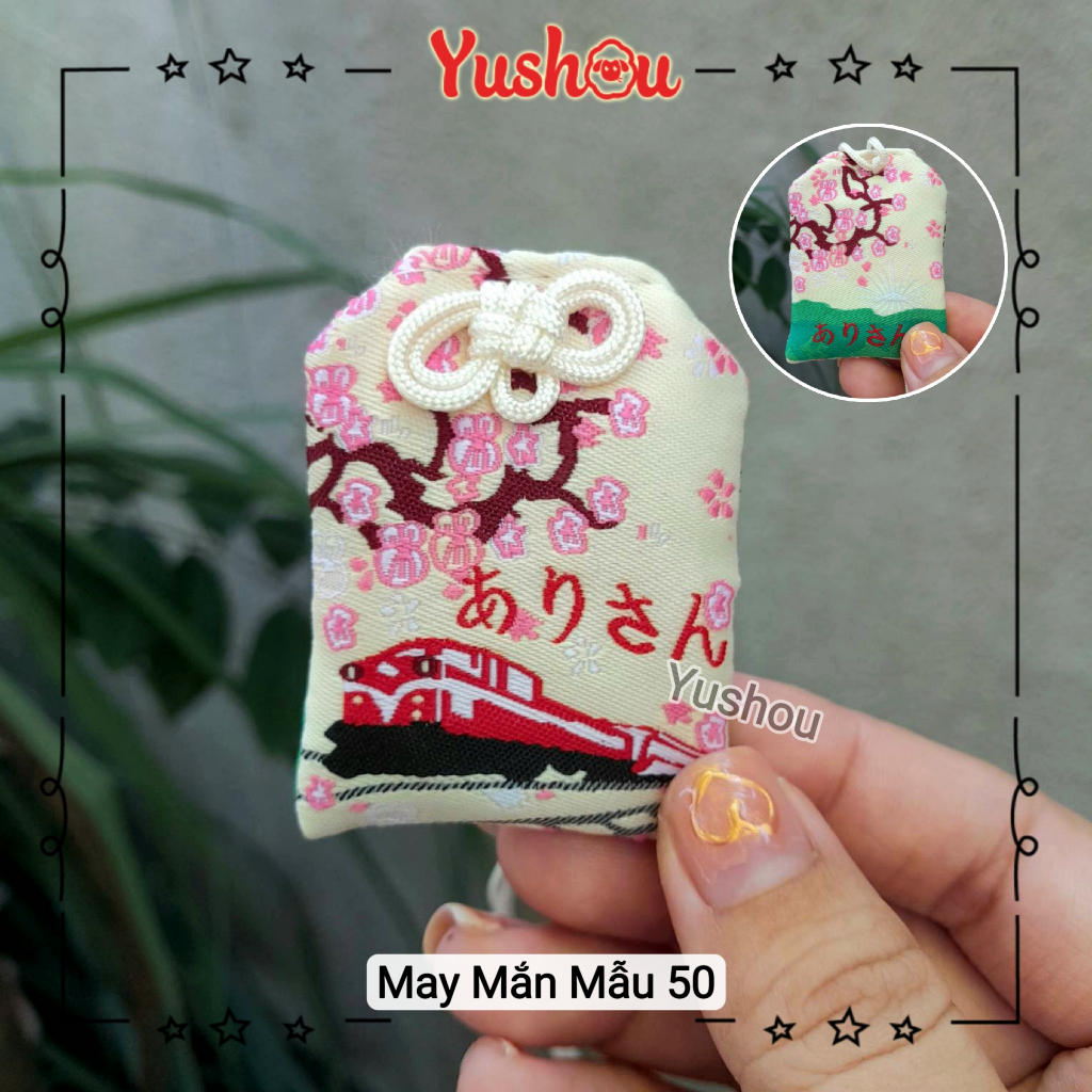 Túi Phước Yushou May Mắn Mẫu 50 - Kiểu Omamori Nhật, Có sẵn, Quà tặng ý nghĩa.