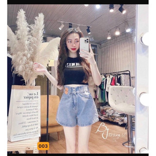 [Mã FADEP0706 giảm đến 30k đơn từ 99k] [ Rẻ vô địch ] Quần jean đùi phối tag