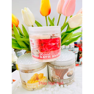 Muối ngâm chân spa BoBo chính hãng loại 1- loại 680gr- Muối massage chà gót chân, loại bỏ tế bào chết giúp da mềm mịn
