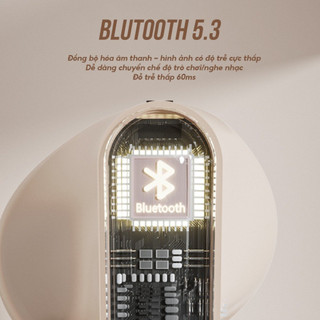 (Tặng Móc treo thú) Tai Nghe Bluetooth 5.3 Không Dây Có Mic Hai Chế Độ Cảm Ứng Disney REDHUNTER